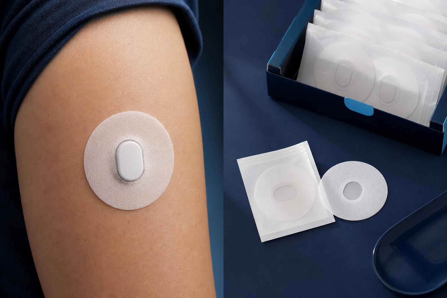 Patchora premium CGM overpatch lifestyle image 3